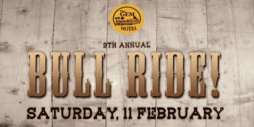 9th Annual Gem Hotel Bull Ride!