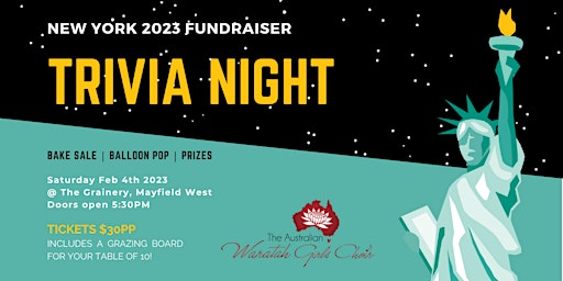 NYC 2023 Fundraiser Trivia Night