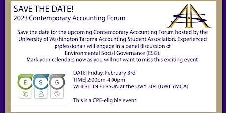 2023 Contemporary Accounting Forum - ESG