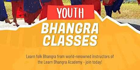 2023 Youth Bhangra Dance Classes by World-Renowned Learn Bhangra NC Academy primary image