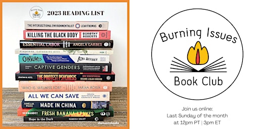 Burning Issues Book Club (Jan 2023: THE INTERSECTIONAL ENVIRONMENTALIST)