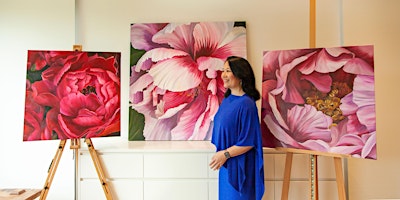 A Wealth of Blooms. A solo exhibition by  Valerie 