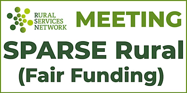 RSN Sparse Meeting (Fair Funding Campaign)