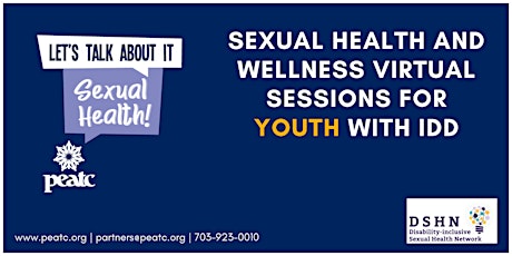 Youth Sexual Health and Wellness - Upcoming Virtual Sessions