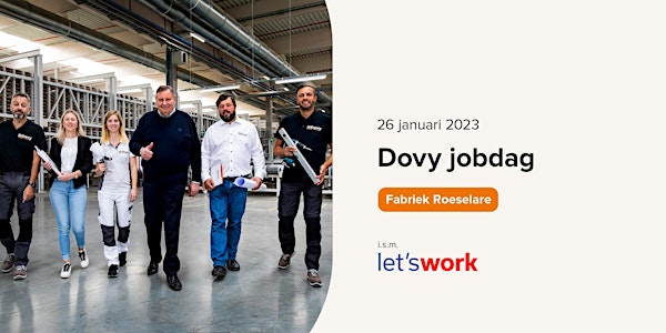 Dovy jobdag (focus verkoop) op 26/01/2023 - Dovy hoofdzetel Roeselare