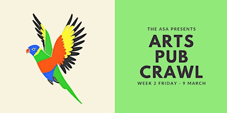 Arts Students Pub Crawl 2018 primary image