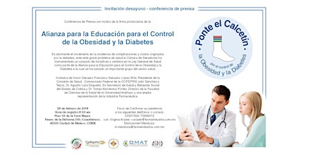 Imagen principal de Desayuno - Conferencia de Prensa "Alianza para la Educación para el Control de la Obesidad y la Diabetes”