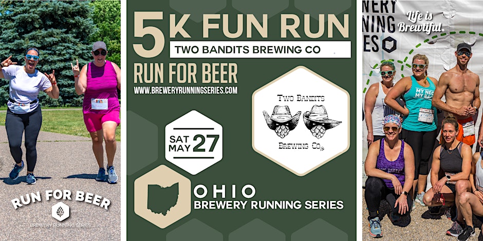 Two Bandits Brewing event logo