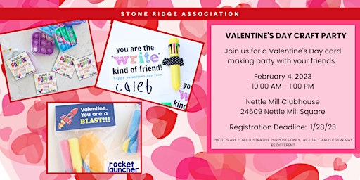 Kids Valentine Card Making Party