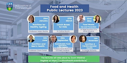 Image principale de UCD Food and Health Public Lecture Series 2023