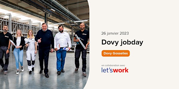 Dovy jobday (focus sales) - 26/01/2023 - Dovy Gosselies