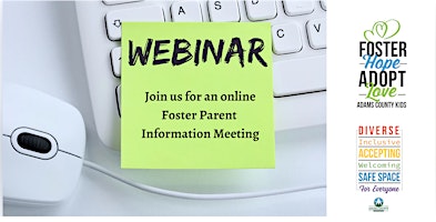 Foster Care Information Meeting via Zoom
