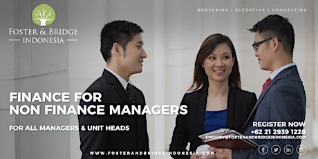 Finance for Non Finance Managers, Jakarta primary image
