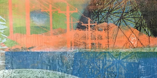 Screenprinting onto Encaustic and Acrylic with Jeffrey Hirst