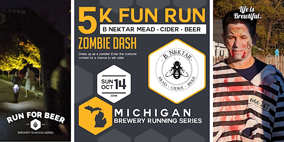Zombie Dash| B Nektar  event logo