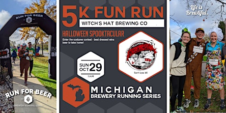 5k Beer Run x Halloween Spooktacular | Witch's Hat | 2023 MIBRS