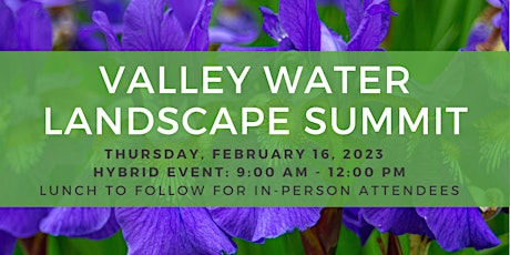 Valley Water Landscape Summit 2023
