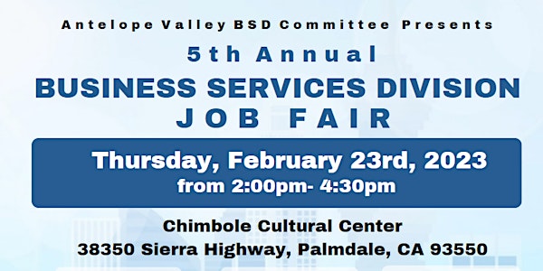 BSD Job Fair 2023 - Employers Only - Registration