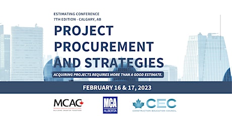 Estimating Conference  ~ 7th Edition Project Procurement and Strategies