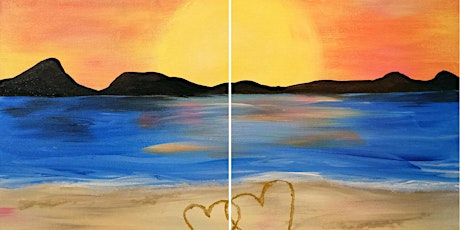 Sunsets & Couples Painting at Royal Docks Brewing Co. Taproom and Kitchen