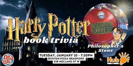 Harry Potter/Philosopher's Stone Trivia Night - Boston Pizza (Bradford)