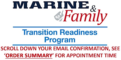 Primaire afbeelding van MAINSIDE CAPSTONE REVIEW - CAMP PENDLETON TRS