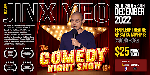 The Comedy Night Show - Featuring Jinx Yeo  primärbild