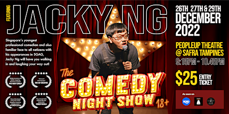 The Comedy Night Show - Featuring Jacky Ng