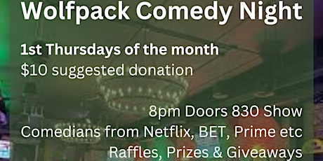 Wolfpack Comedy Night