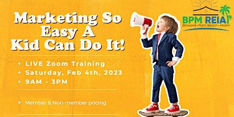 Grow Your Business! Social Marketing So Easy a Kid Can Do It!