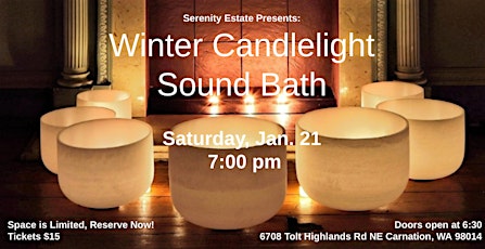 Winter Candlelight Sound Bath