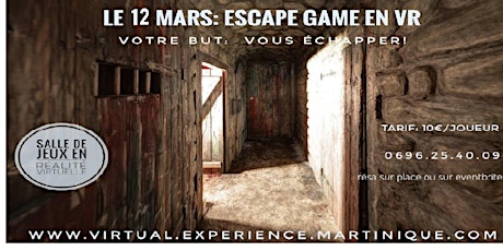 Image principale de Escape Game en VR