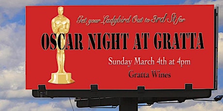 Oscar Night at Gratta primary image