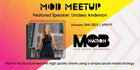 MOB Meetup with Lindsey Anderson primary image