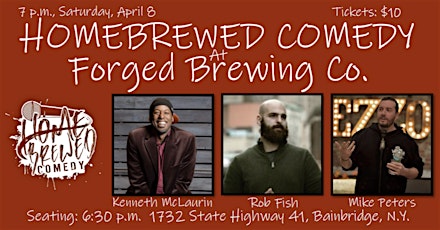 Homebrewed Comedy at Forged Brewing Co.