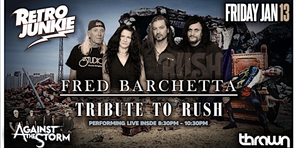 FRED BARCHETTA (Tribute to RUSH) & AGAINST THE STORM (Original Hard Rock)