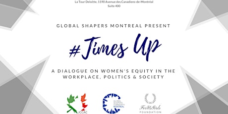 #TimesUp: A Dialogue on Women’s Equity in the Workplace, Politics & Society primary image