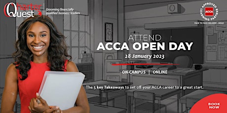 Attend ACCA Open Day - Virtual/On-Campus