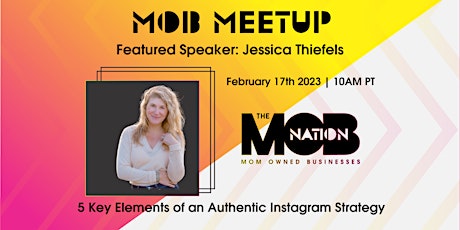 MOB Meetup with Jessica Thiefels primary image