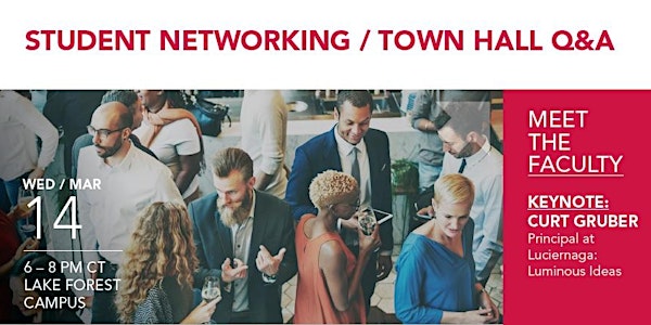 Build Your Personal Brand: A Student Networking Event & Town Hall