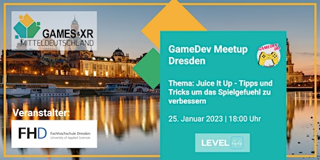 Hauptbild für 3. GameDev Meetup Dresden