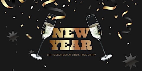 New year party. Free entry!! // Fiesta de año nuevo. Entrada gratis!! 