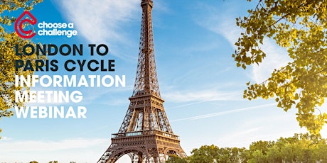 London to Paris Cycle: Choose a Challenge Public Webinar