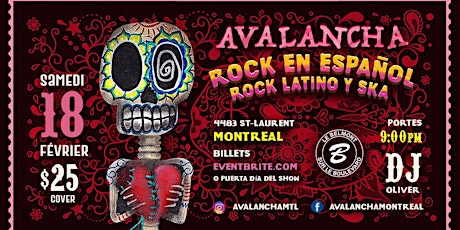 Avalancha - Rock en español & Rock Latino - Montréal