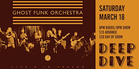 Ghost Funk Orchestra w/ Abby Jeanne