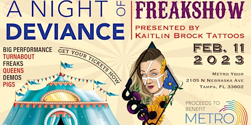 Shenanigan's Night of Deviance Presented by Kaitlin Brock Tattoos
