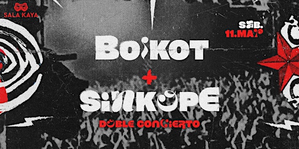 Concierto de Boikot y Sínkope - Sala Kaya (Madrid)