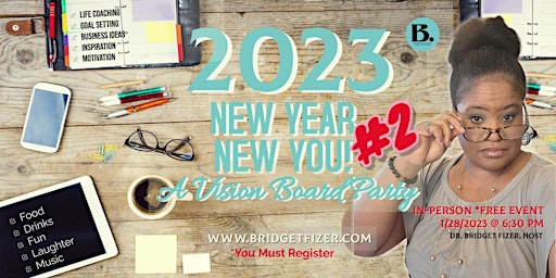 New Year, New You- A Vision Board Party! 2023 II