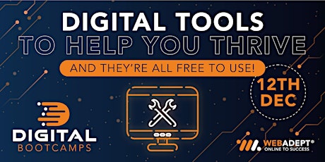 Digital Tools to Help You Thrive - and they're all FREE to use! primary image