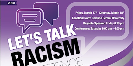 Let's Talk Racism Conference: 2023